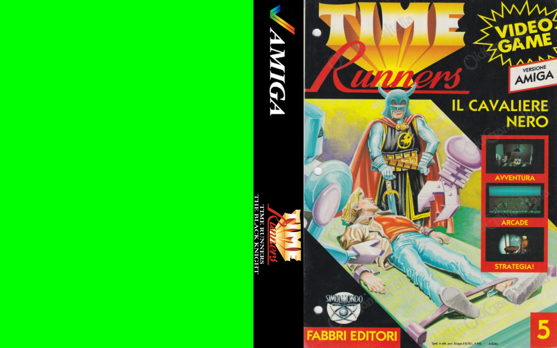 Time Runners 5 - The Black Knight — box-texture (IT)