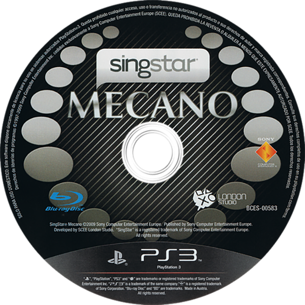SingStar Mecano — support-texture (EU)