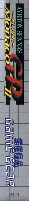 Ayrton Senna's Super Monaco GP II — box-2D-side (EU)