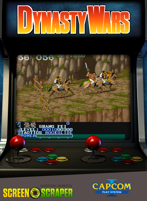 Dynasty Wars — box-2D (SS)