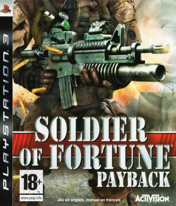 Soldier of Fortune - Payback box art