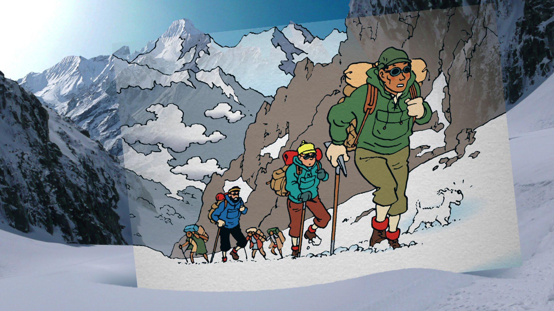 Tintin in Tibet — fanart