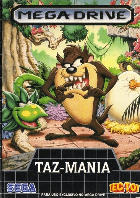 Taz-Mania — box-2D (BR)