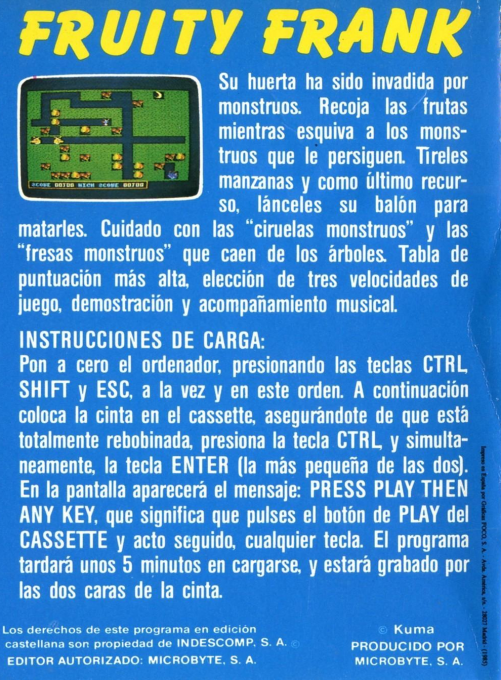 Fruity Frank — box-2D-back (SP)