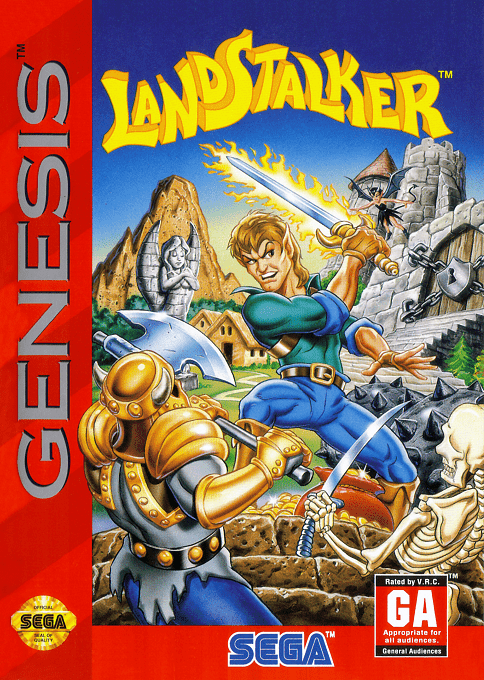 Landstalker - Koutei No Zaihou box art