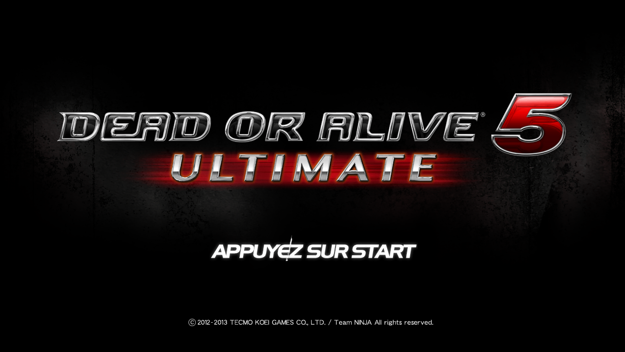 Dead or Alive 5 Ultimate — sstitle (FR)