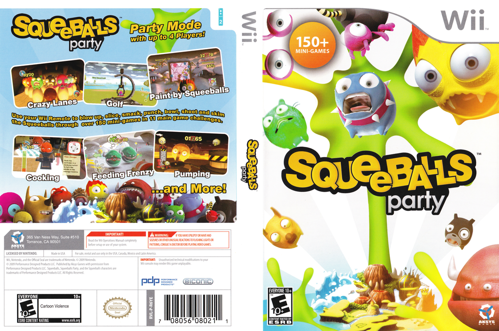 Squeeballs Party — box-texture (US)