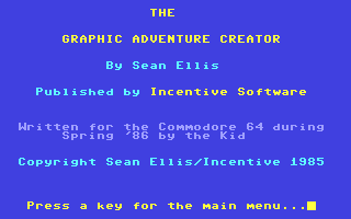 The Graphic Adventure Creator — sstitle (WOR)