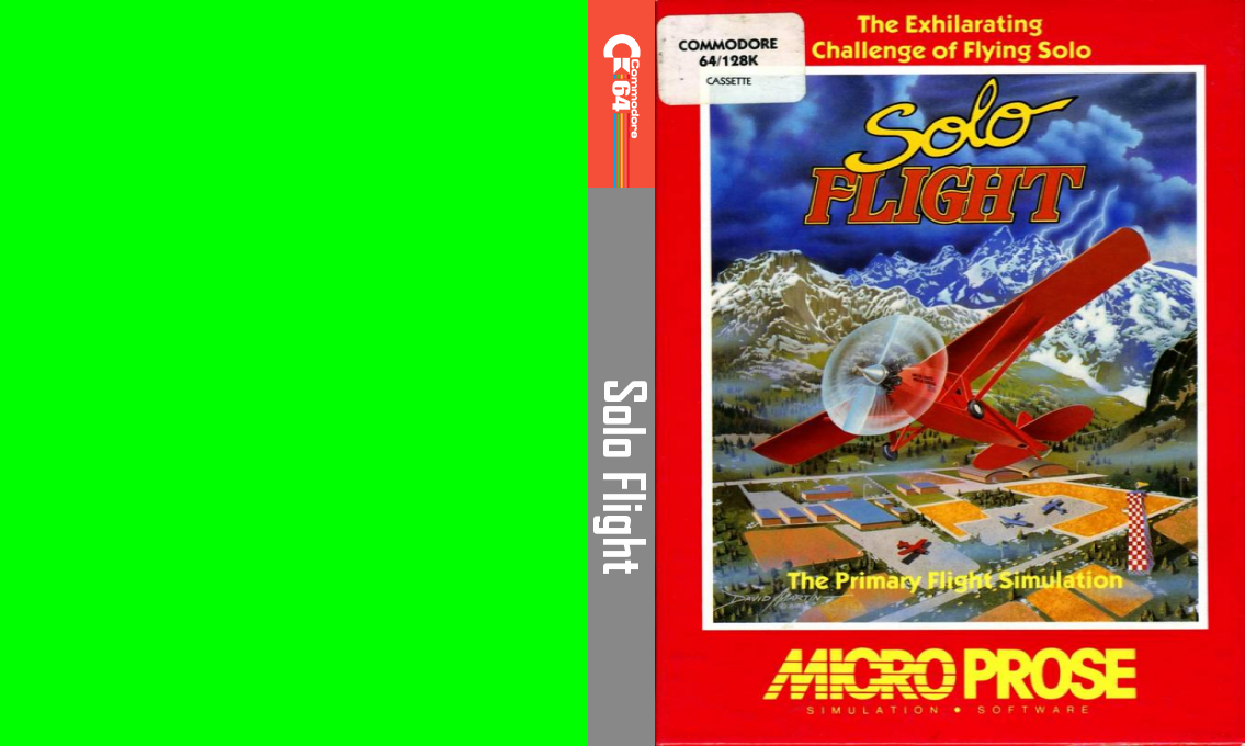 Solo Flight — box-texture (US)