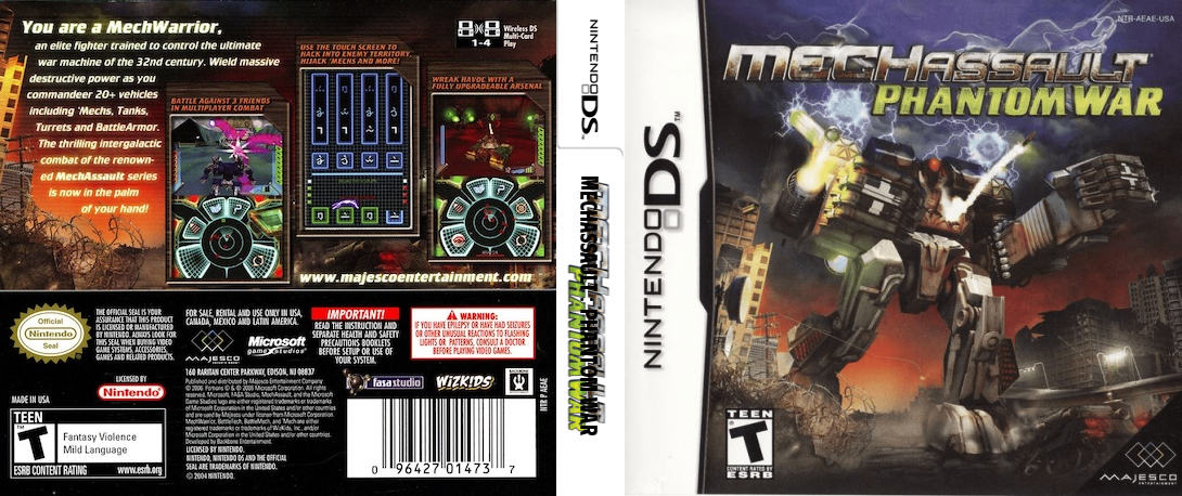 MechAssault - Phantom War — box-texture (US)