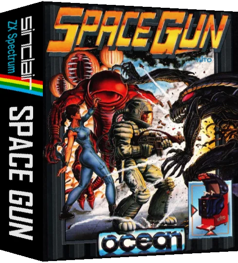 Space Gun — box-3D (EU)