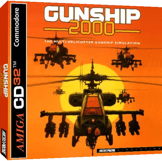 Gunship 2000 — box-3D (EU)