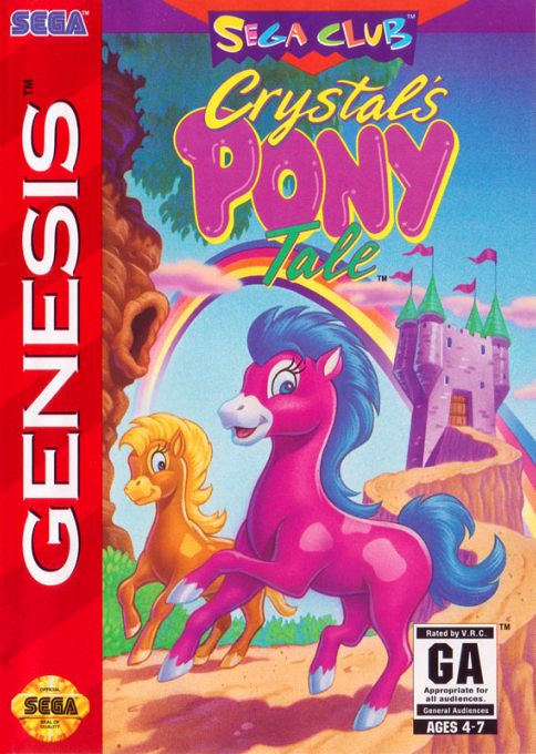 Crystal's Pony Tale box art