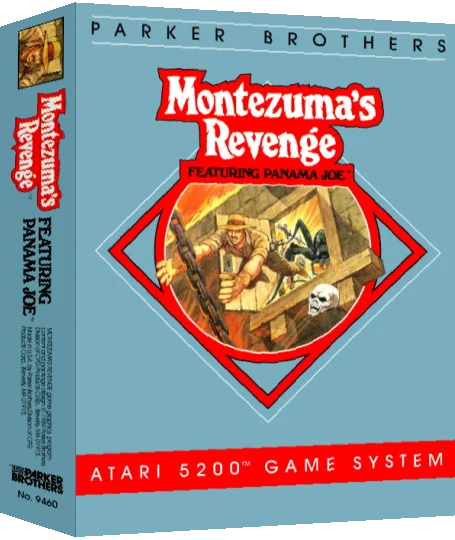 Montezuma's Revenge - Featuring Panama Joe — box-3D (US)