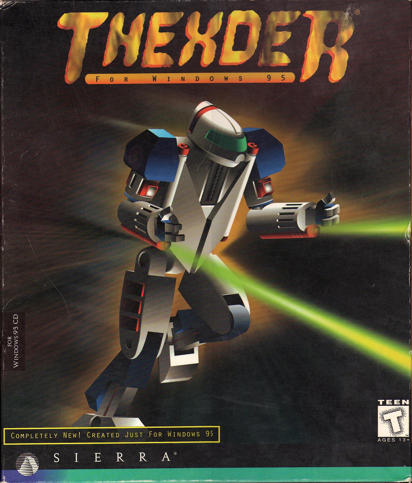 Thexder box art