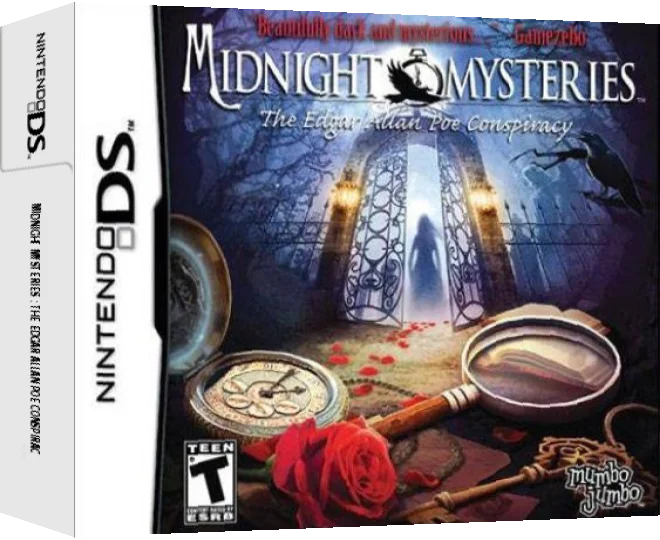 Midnight Mysteries - The Edgar Allan Poe Conspiracy — box-3D (US)