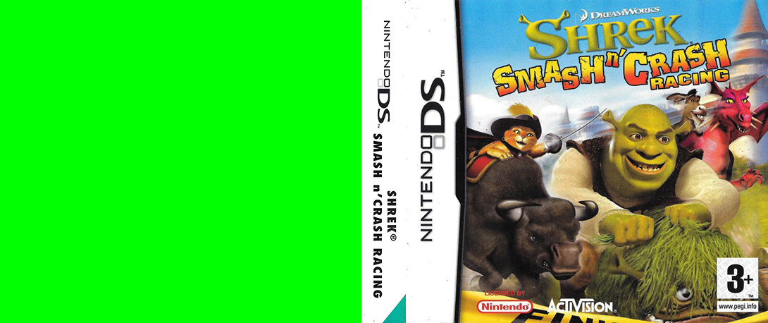 Shrek - Smash n' Crash Racing — box-texture (EU)