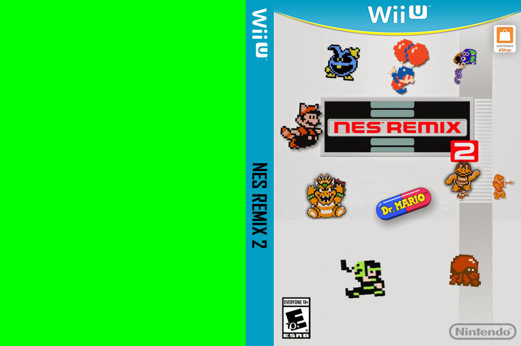 NES Remix 2 — box-texture (US)