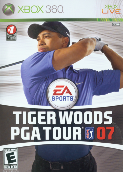 Tiger Woods PGA Tour 07 box art