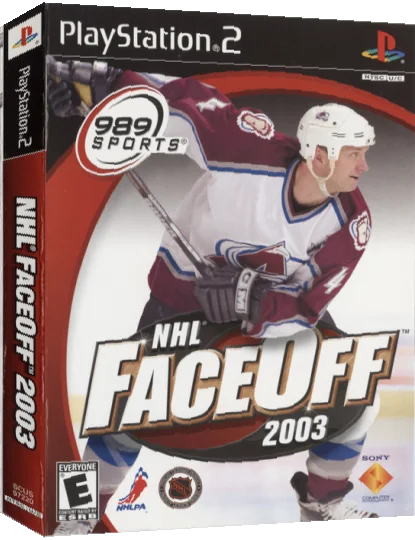 NHL FaceOff 2003 — box-3D (US)