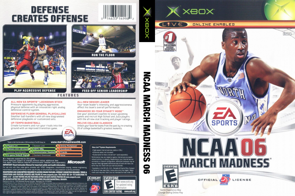 Ncaa March Madness 06 — box-texture (US)