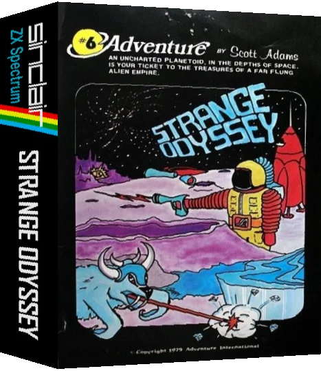 Strange Odyssey — box-3D (WOR)