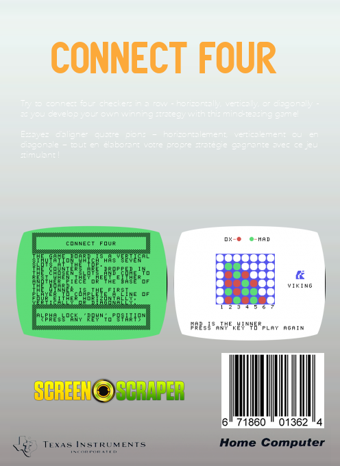 Connect Four — box-2D-back (SS)