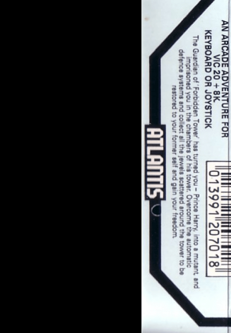 Forbidden Tower — box-2D-back (US)