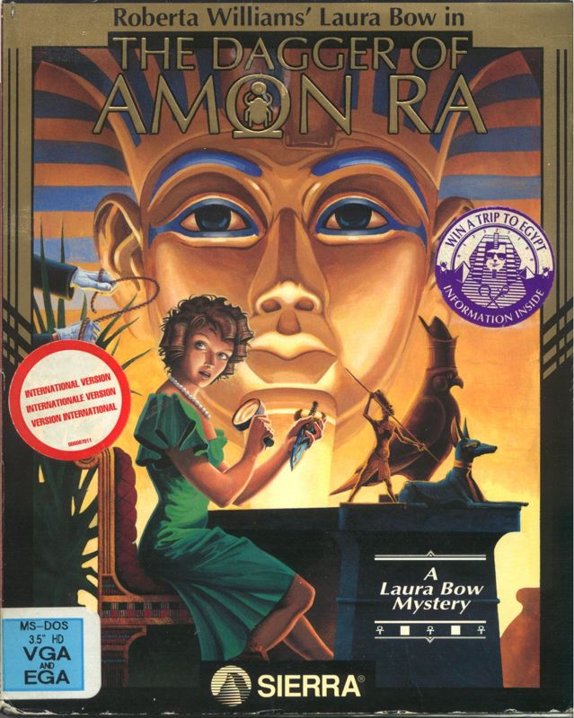 Dagger of Amon Ra, The — box-2D (EU)
