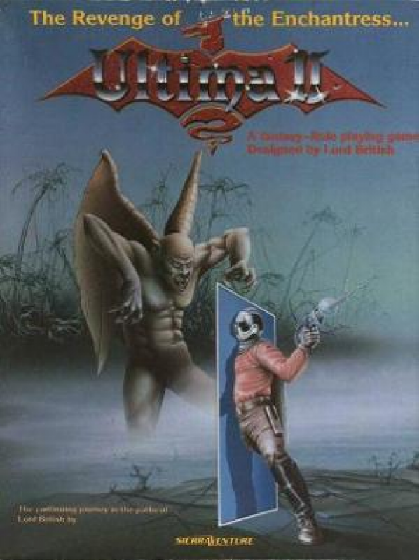 Ultima 2 - Revenge Of The Enchantress box art