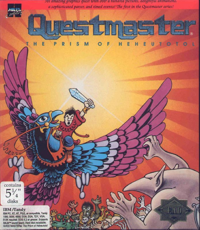 Questmaster 1 - The Prism Of Heheutotol box art