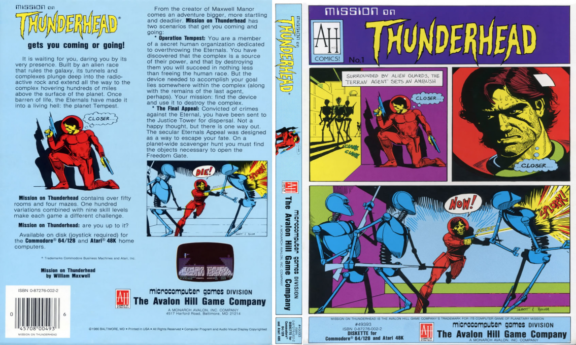 Mission on Thunderhead — box-texture (US)