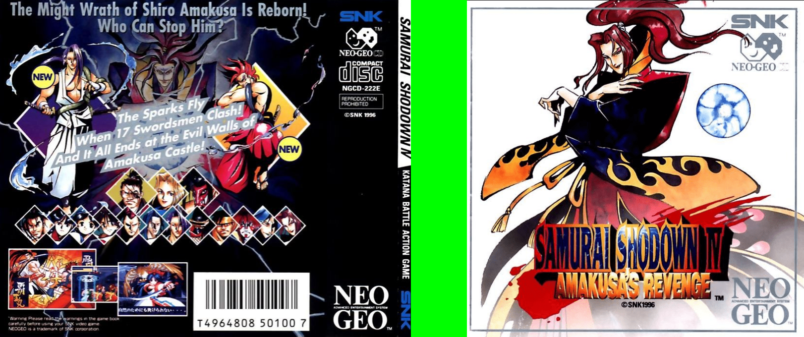 Samurai Shodown 4 - Amakusa's Revenge — box-texture (WOR)