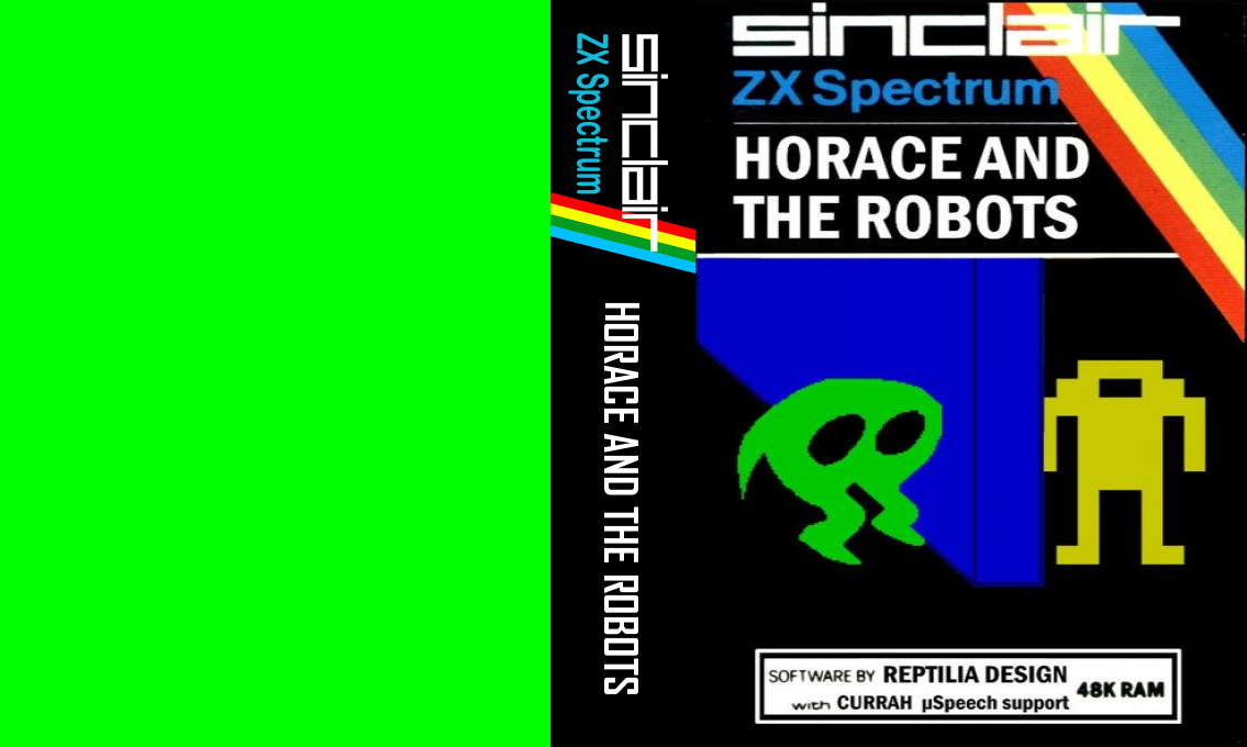 Horace and the Robots — box-texture (EU)