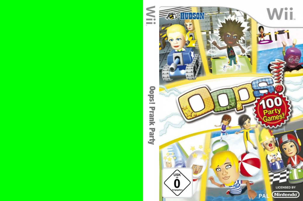 Oops! Prank Party — box-texture (DE)