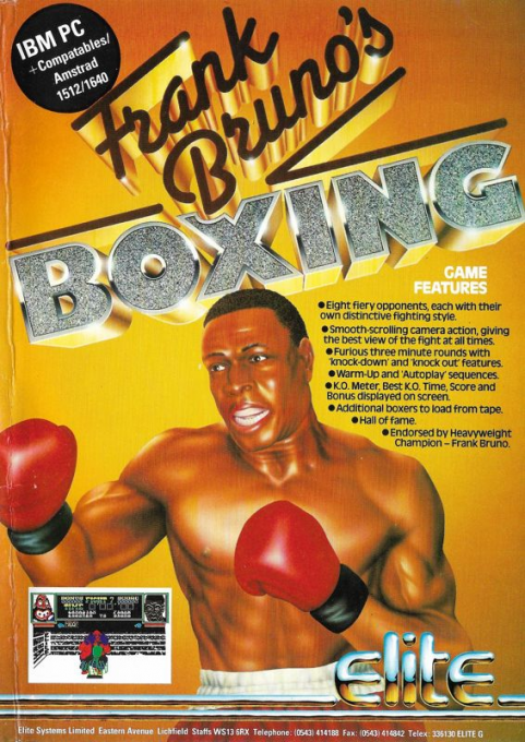 Frank Bruno's Boxing box art