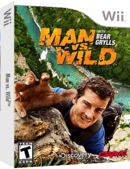 Man vs. Wild with Bear Grylls — box-3D (US)