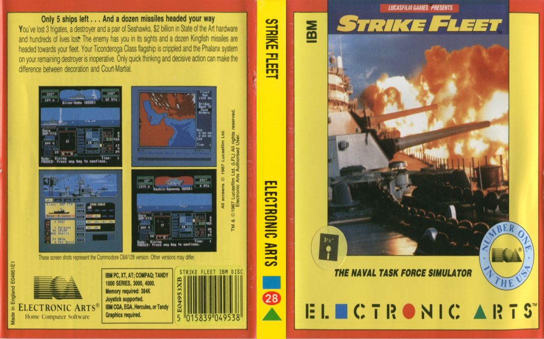 Strike Fleet — box-texture (EU)