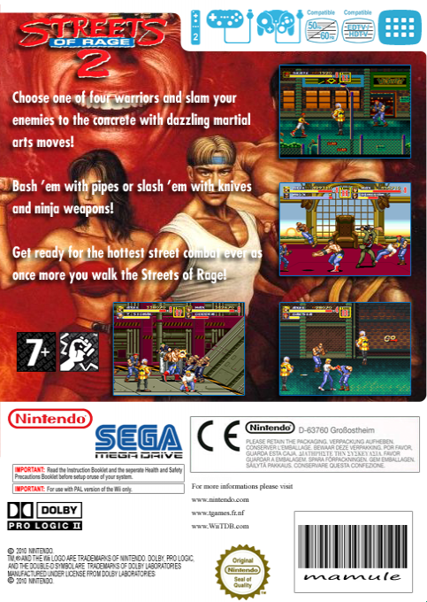 Streets Of Rage — box-2D-back (EU)