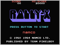 Rally-X — sstitle (WOR)