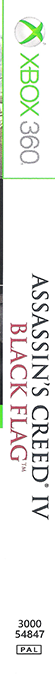 Assassin's Creed 4 - Black Flag — box-2D-side (FR)