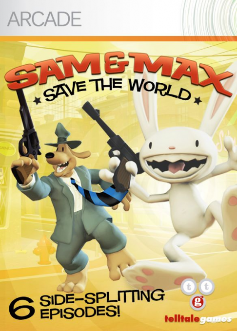 Sam And Max Sauvent Le Monde box art