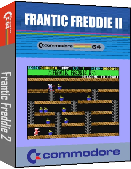 Frantic Freddie 2 — box-3D (CUS)