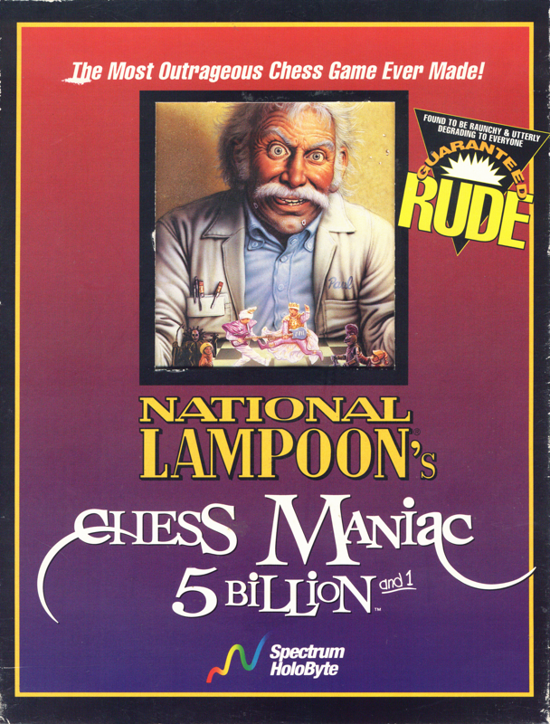 National Lampoon's Chess Maniac 5 Billion And 1 box art