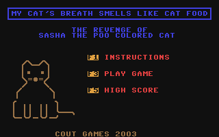 My Cat's Breath Smells Like Cat Food — sstitle (WOR)