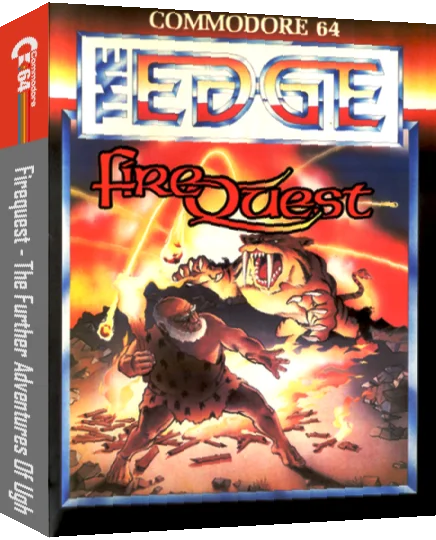 Firequest - The Further Adventures of UGH — box-3D (EU)