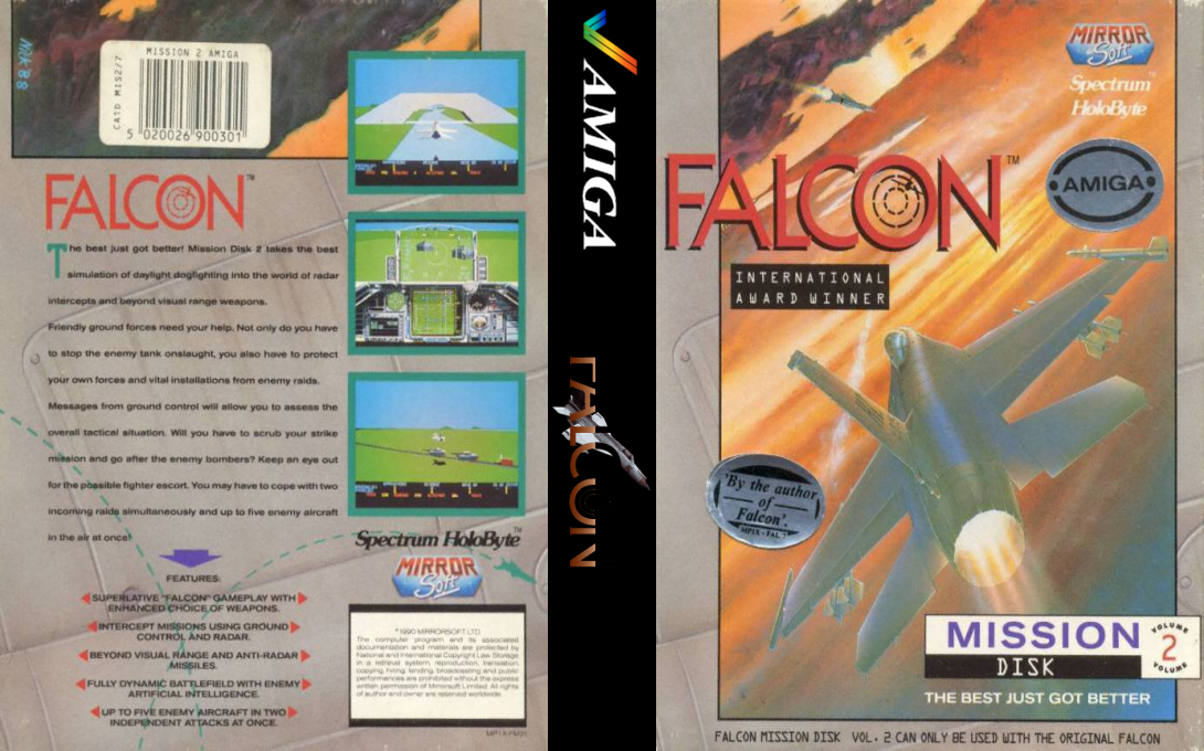 Falcon - Mission Disk Vol. 1 — box-texture (WOR)