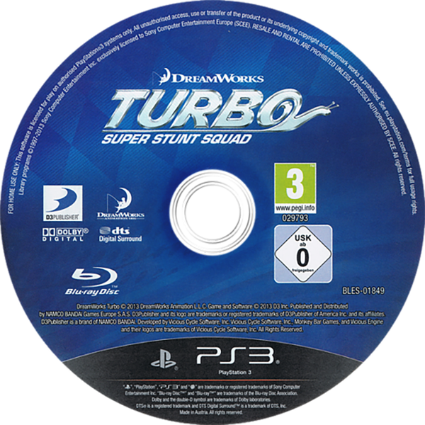 Turbo - Equipe De Cascadeurs — support-texture (EU)