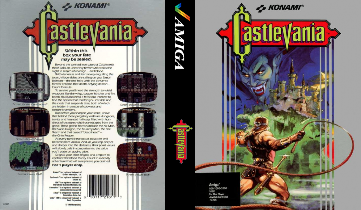 Castlevania — box-texture (US)