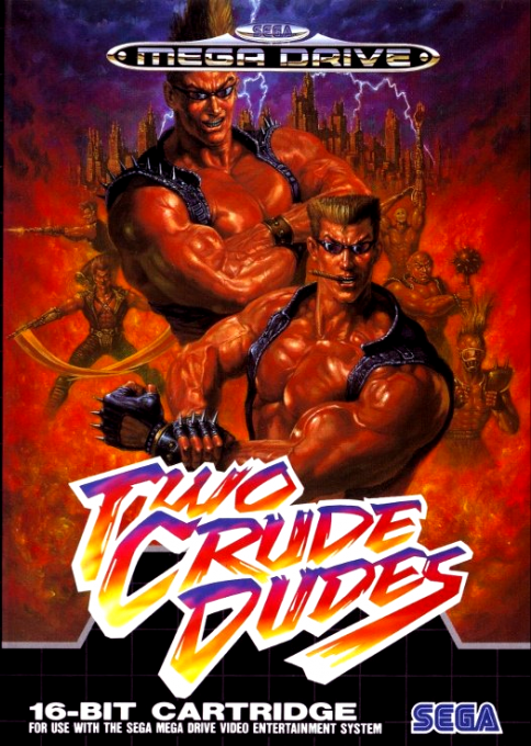 Two Crude Dudes — box-2D (EU)